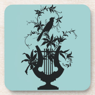 Dessous-de-verre Silhouette d'oiseau