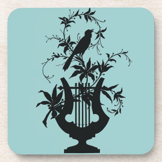 Dessous-de-verre Silhouette d'oiseau (Devant)