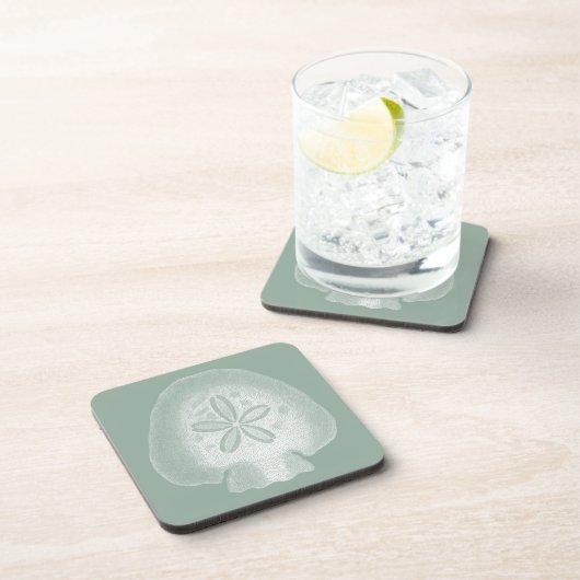 Dessous-de-verre Silhouette Dollar De Sable (Côté Droit)