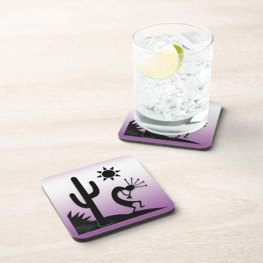 Dessous-de-verre Silhouette Kokopelli (Côté Droit)
