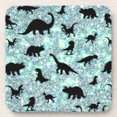 Dessous-de-verre silhouette requin requin pente de baleine Éperche  (Devant)