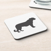 Dessous-de-verre Silhouette Tiger (Côté gauche)
