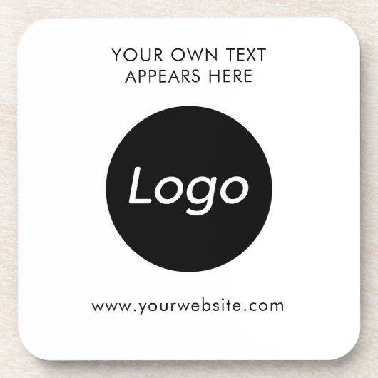 Dessous-de-verre Simple Logo Professional Company (Devant)