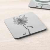 Dessous-de-verre Simple marguerite (Côté gauche)