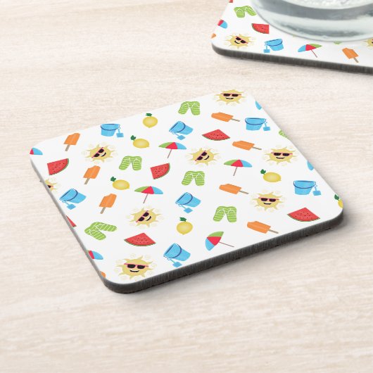 Dessous-de-verre Simplement été (Côté gauche)