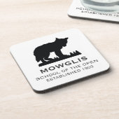 Dessous de verre simples de Mowglis (Côté gauche)