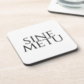 Dessous-de-verre Sine Metu - Sans Peur (Côté gauche)