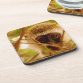 Dessous-de-verre Singe Cheeky. (Côté gauche)