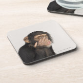 Dessous-de-verre Singe frottant son visage (Côté gauche)