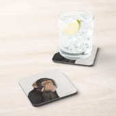 Dessous-de-verre Singe frottant son visage (Côté Droit)