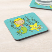 Dessous-de-verre Sirène blonde (Côté gauche)