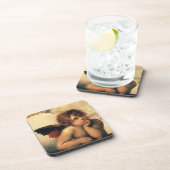 Dessous-de-verre Sistine Madonna Angels par Raphael Sanzio (Côté Droit)