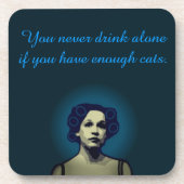 Dessous-de-verre Six dessous de verre. Ayons une boisson ensemble (Devant)