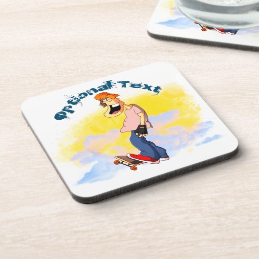 Dessous-de-verre Skate Guy (Côté gauche)