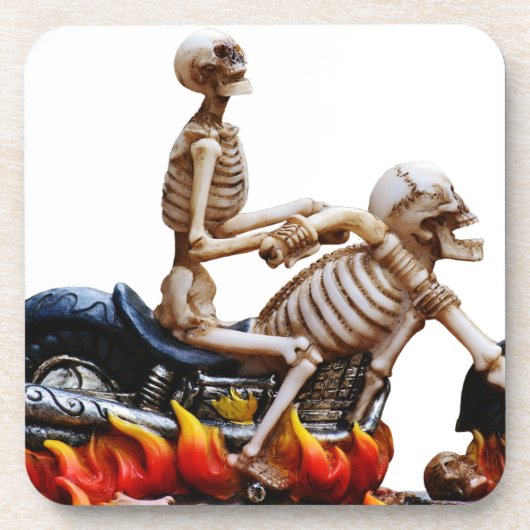 Dessous-de-verre Skeleton Rider (Devant)