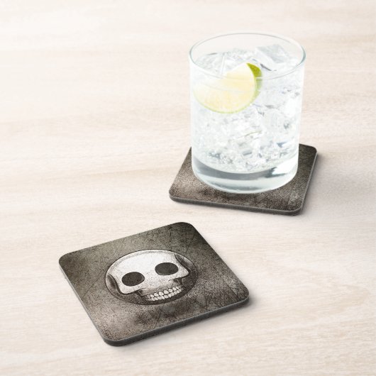 Dessous-de-verre Skullmoji Vintage (Côté Droit)