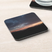 Dessous-de-verre sky night Hard plastic coaster (Côté gauche)
