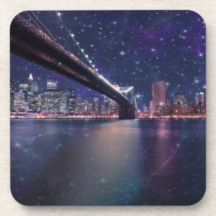 Dessous-de-verre Skyline Spacey Manhattan