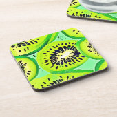 Dessous-de-verre Slices Kiwi : Vibrant et frais (Côté gauche)
