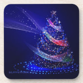 Dessous-de-verre Slippery Joe numériquement rendu sapin de Noël bea (Devant)