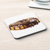 Dessous-de-verre SlipperyJoe's décadent beignet couvert d'épais bri (Côté gauche)