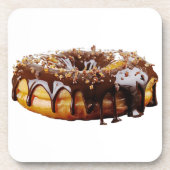 Dessous-de-verre SlipperyJoe's décadent beignet couvert d'épais bri (Devant)