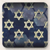 Dessous-de-verre SlipperyJoe's Happy Hanoukka multiple Star de Davi (Devant)