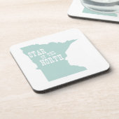 Dessous-de-verre Slogan de devise d'état du Minnesota (Côté gauche)