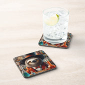 Dessous-de-verre Sloth Mad Scientifique (Côté Droit)