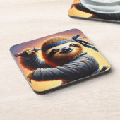 Dessous-de-verre Sloth Ninja (Côté gauche)