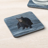 Dessous-de-verre Smokey Mountain Black Bear Design 1 (Côté gauche)