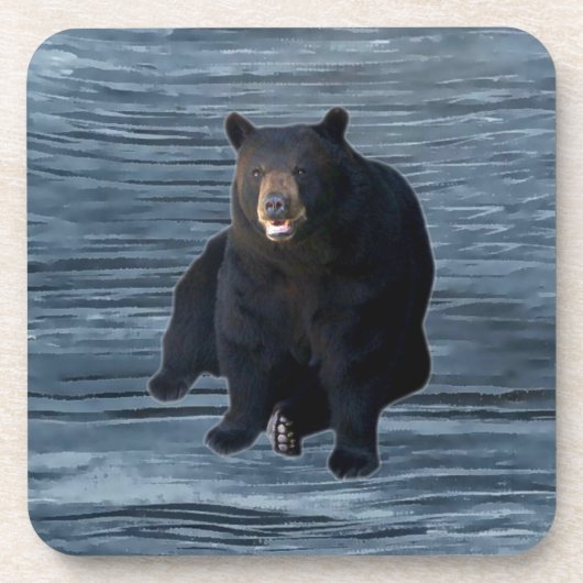 Dessous-de-verre Smokey Mountain Black Bear Design 1 (Devant)