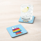 Dessous-de-verre Snoopy | Rainbow Dog House (Côté Droit)