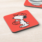 Dessous-de-verre Snoopy Varsity Sports Baseball (Côté gauche)