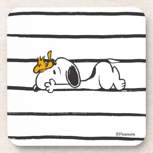 Dessous-de-verre Snoopy & Woodstock | Smile Giggle Laugh (Devant)