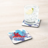 Dessous-de-verre Snowboardeur cool (Côté Droit)