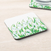 Dessous-de-verre Snowdrops de printemps (Côté gauche)