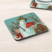 Dessous-de-verre Snowman (Côté gauche)