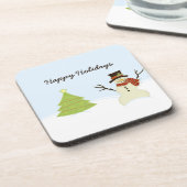 Dessous-de-verre Snowman (Côté gauche)