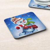 Dessous-de-verre Snowman (Côté gauche)