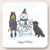 Dessous-de-verre Snowman (Devant)