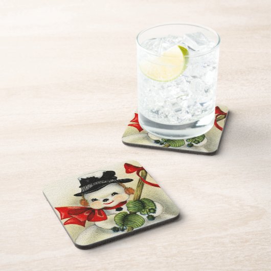 Dessous-de-verre Snowman 004 (Côté Droit)