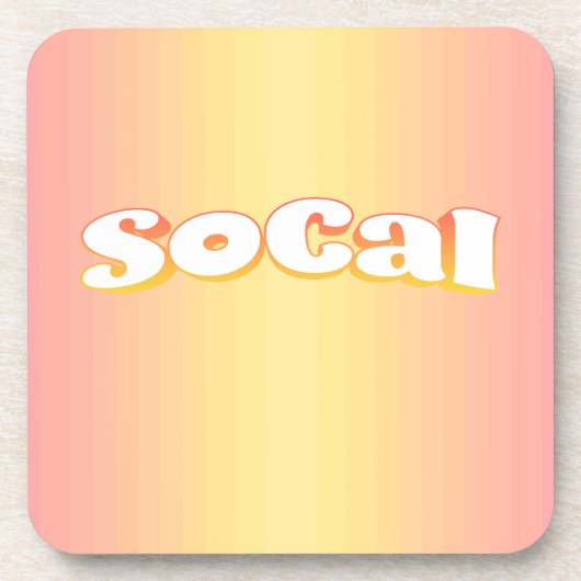 Dessous-de-verre SoCal (Devant)