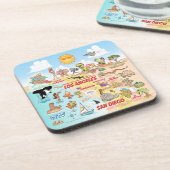 Dessous-de-verre SoCal (Côté gauche)