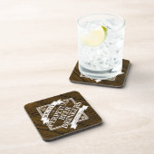 Dessous-de-verre Société Perpetual Beer Drinker Beverage Coaster (Côté Droit)