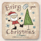 Dessous-de-verre Soin de Noël (Devant)