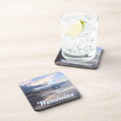 Dessous-de-verre Soirée Sky Wenduine Beach, Belgique (Côté Droit)