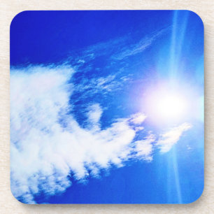Dessous-de-verre Soleil Et Nuages À Ottawa Sky. Commandez dès maint