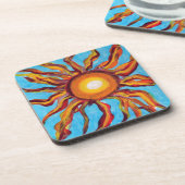 Dessous-de-verre Soleil sauvage (Côté gauche)