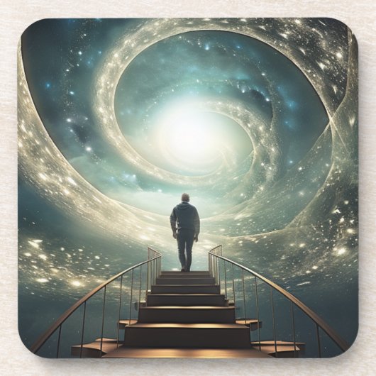 Dessous-de-verre Solitude planétaire (Devant)